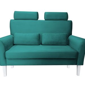 Sofa DENVER tkanina Welur noga drewniana 401377