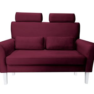 Sofa DENVER tkanina Welur noga drewniana 401379