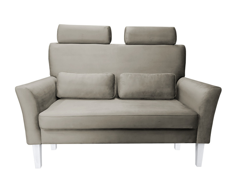 Sofa DENVER tkanina Welur noga drewniana 401381