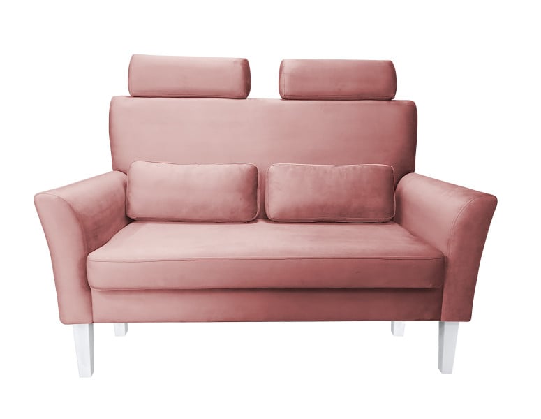 Sofa DENVER tkanina Welur noga drewniana 401382