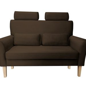Sofa DENVER tkanina Welur noga drewniana 401383