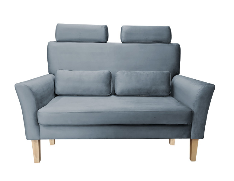Sofa DENVER tkanina Welur noga drewniana 401384
