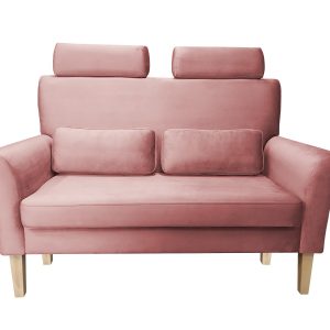 Sofa DENVER tkanina Welur noga drewniana 401385