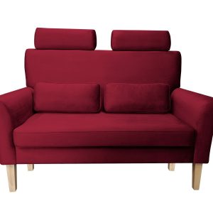 Sofa DENVER tkanina Welur noga drewniana 401364 Sofa DENVER tkanina Welur noga drewniana 401364