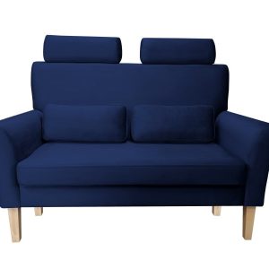 Sofa DENVER tkanina Welur noga drewniana 401366 Sofa DENVER tkanina Welur noga drewniana 401366