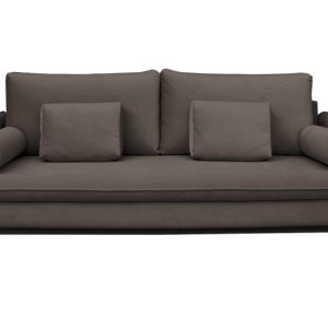 Sofa diana funkcja spania 195×135cm brązowy ciemny louis 666 716978