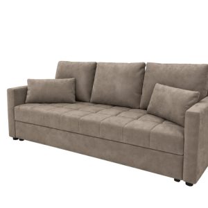 Sofa DOMINO rozkładana z funkcją spania Beżowy 1021442