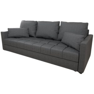 Sofa DOMINO rozkładana z funkcją spania Grafitowy 854956 Sofa DOMINO rozkładana z funkcją spania Grafitowy 854956