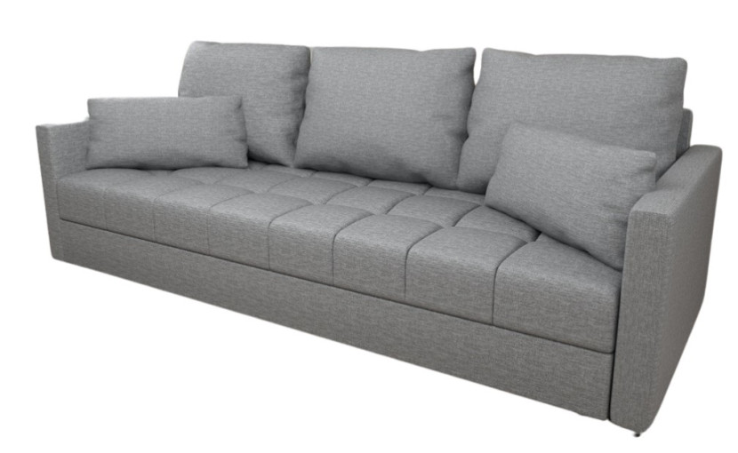Sofa DOMINO rozkładana z funkcją spania Jasny Szary 838418