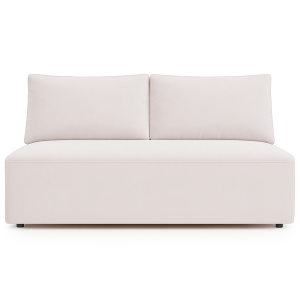 Sofa DUO z funkcją spania i pojemnikiem, tkanina Salvador, Jasnoszary 781828 Sofa DUO z funkcją spania i pojemnikiem, tkanina Salvador, Jasnoszary 781828