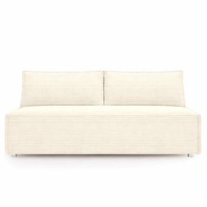 Sofa DUO z funkcją spania i przechowywania, tkanina Poso, Ecru 655240 Sofa DUO z funkcją spania i przechowywania, tkanina Poso, Ecru 655240
