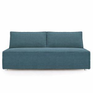 Sofa DUO z funkcją spania i przechowywania, tkanina Poso, Lazurowy 655241 Sofa DUO z funkcją spania i przechowywania, tkanina Poso, Lazurowy 655241