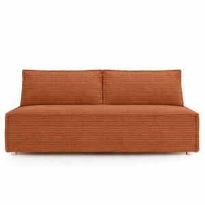 Sofa DUO z funkcją spania i przechowywania, tkanina Poso, Miedziany 1014372 Sofa DUO z funkcją spania i przechowywania, tkanina Poso, Miedziany 1014372