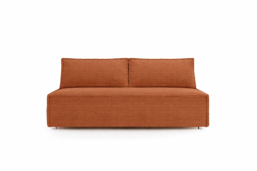 Sofa DUO z funkcją spania i przechowywania, tkanina Poso, Miedziany 1014372