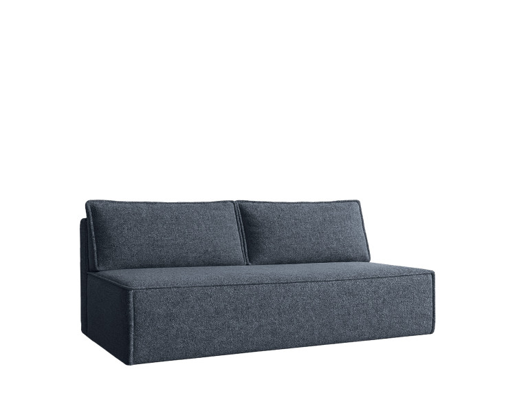 Sofa DUO z funkcją spania i przechowywania tkanina Verita Granatowy 652481