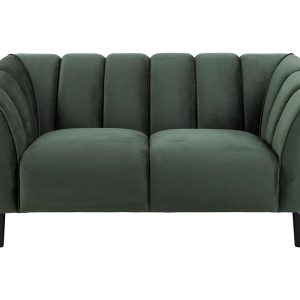 Sofa dwuosobowa Bayton 2S nierozkładana zielona 264587 Sofa dwuosobowa Bayton 2S nierozkładana zielona 264587