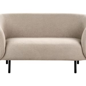Sofa dwuosobowa beżowoszara 431219 Sofa dwuosobowa beżowoszara 431219
