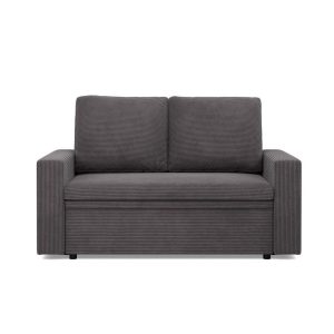 Sofa dwuosobowa, BLOM, sztruks, 148x87x90 cm, ciemny szary | TYLETEGOTU 773314 Sofa dwuosobowa, BLOM, sztruks, 148x87x90 cm, ciemny szary | TYLETEGOTU 773314
