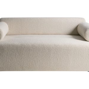 Sofa dwuosobowa boucle baranek złamana biel 866711 Sofa dwuosobowa boucle baranek złamana biel 866711