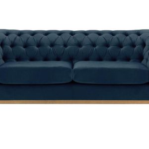 Sofa dwuosobowa Chesterfield Modern Wood-Velluto 11 195134 Sofa dwuosobowa Chesterfield Modern Wood-Velluto 11 195134