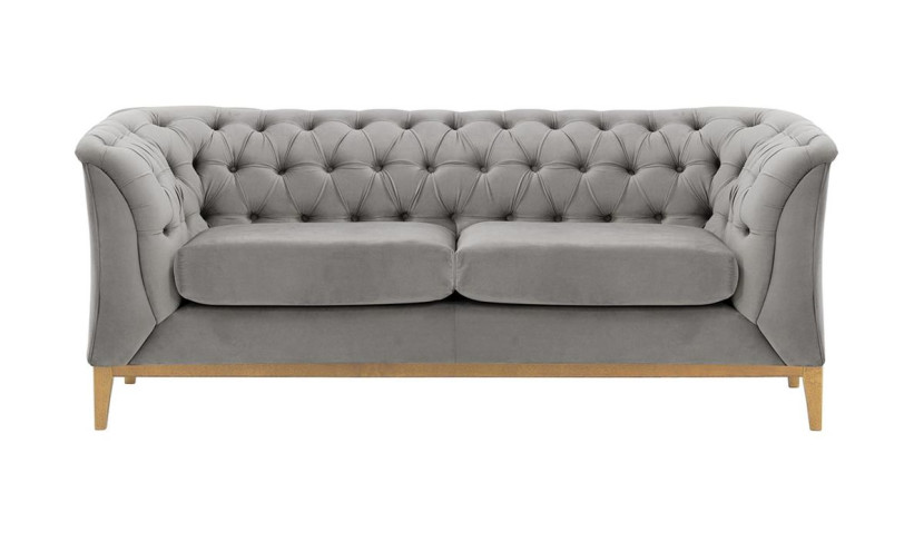 Sofa dwuosobowa Chesterfield Modern Wood-Velluto 15 195104