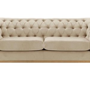 Sofa dwuosobowa Chesterfield Modern Wood-Velluto 2 195112 Sofa dwuosobowa Chesterfield Modern Wood-Velluto 2 195112