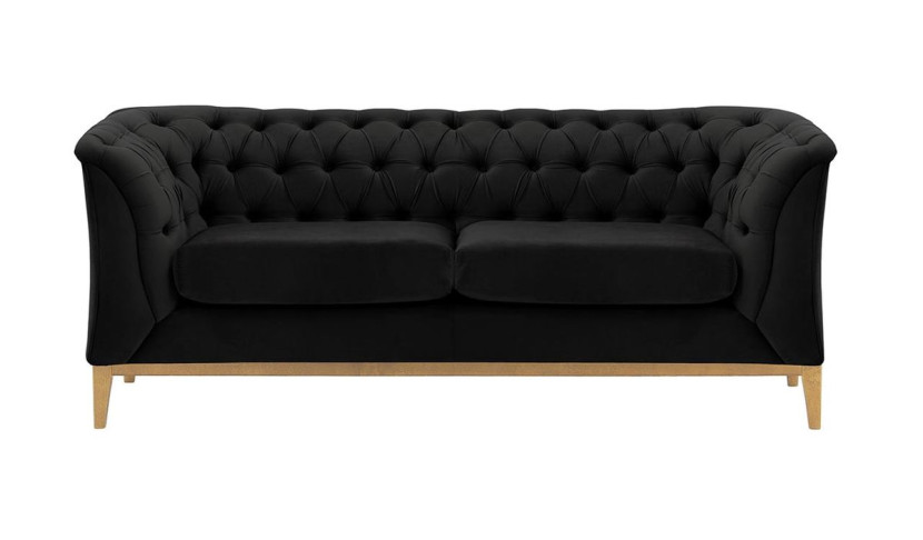 Sofa dwuosobowa Chesterfield Modern Wood-Velluto 20 195148