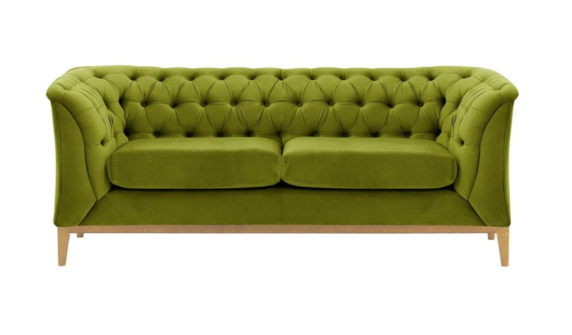 Sofa dwuosobowa Chesterfield Modern Wood-Velluto 9 195138