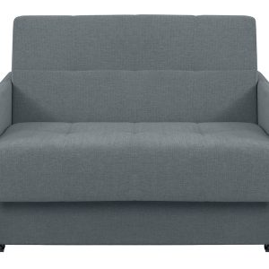 Sofa dwuosobowa Como z funkcją spania i pojemnikiem szara 511284 Sofa dwuosobowa Como z funkcją spania i pojemnikiem szara 511284