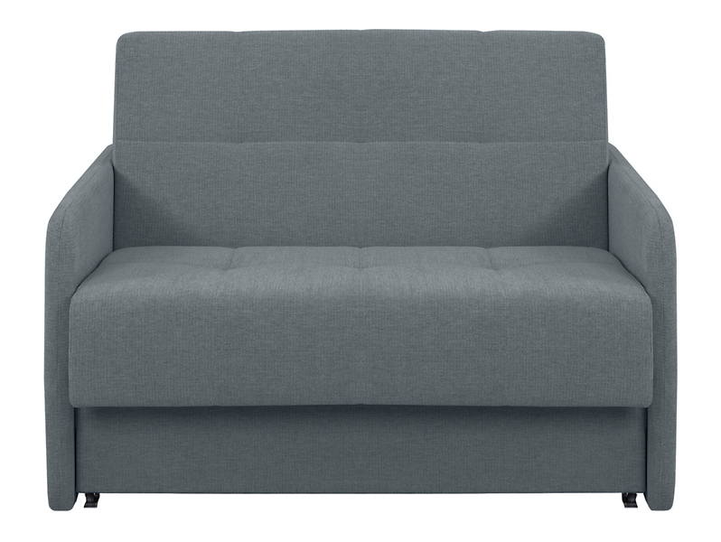 Sofa dwuosobowa Como z funkcją spania i pojemnikiem szara 511284