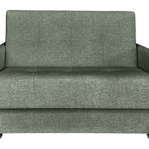 Sofa dwuosobowa Como z funkcja spania i pojemnikiem zielona 295861 Sofa dwuosobowa Como z funkcja spania i pojemnikiem zielona 295861