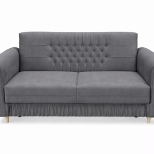 Sofa dwuosobowa CORINA z dekoracyjnym oparciem 1033520 Sofa dwuosobowa CORINA z dekoracyjnym oparciem 1033520