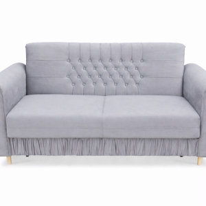 Sofa dwuosobowa CORINA z dekoracyjnym oparciem 1033523 Sofa dwuosobowa CORINA z dekoracyjnym oparciem 1033523