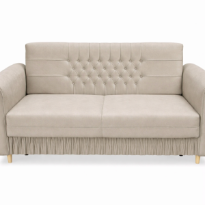 Sofa dwuosobowa CORINA z dekoracyjnym oparciem 1033530 Sofa dwuosobowa CORINA z dekoracyjnym oparciem 1033530