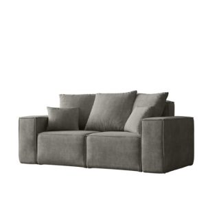 Sofa dwuosobowa ELLA, tkanina Noel, Szary 725946