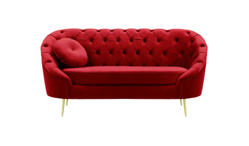 Sofa dwuosobowa Kooper pikowana-Velluto 7 198523
