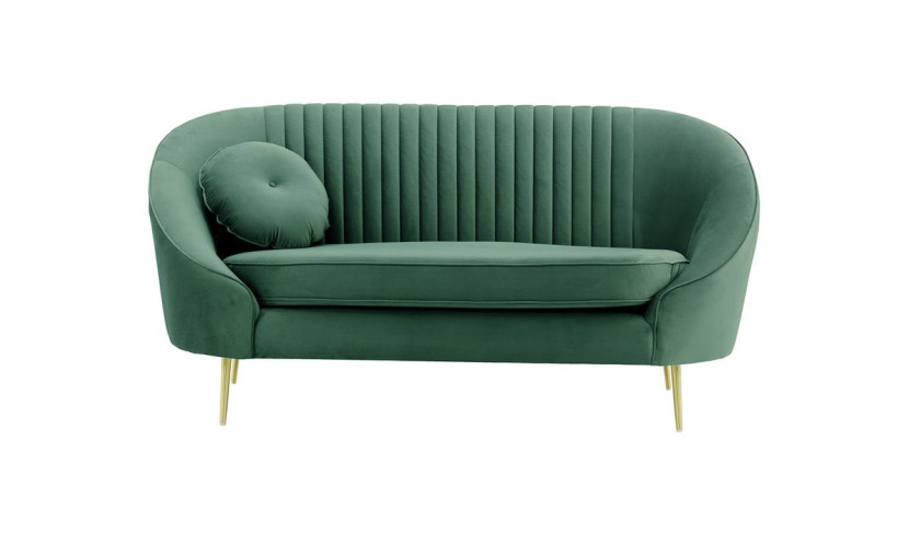Sofa dwuosobowa Kooper z przeszyciami-Velluto 12 198513