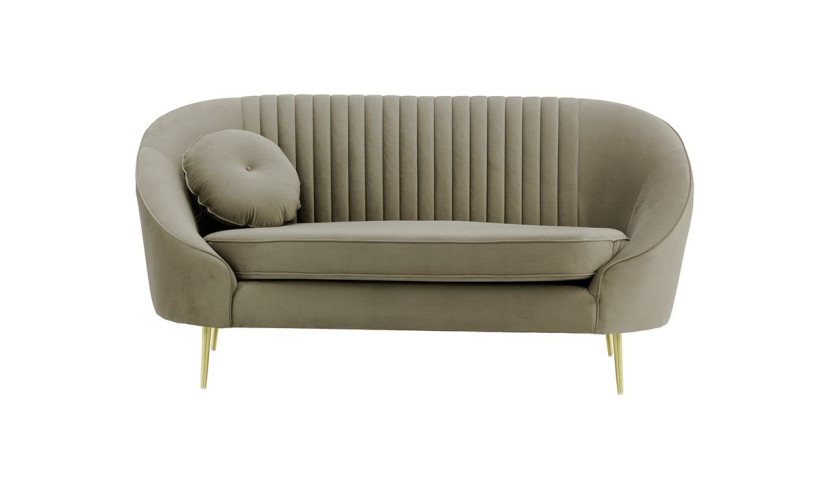 Sofa dwuosobowa Kooper z przeszyciami-Velluto 17 198465