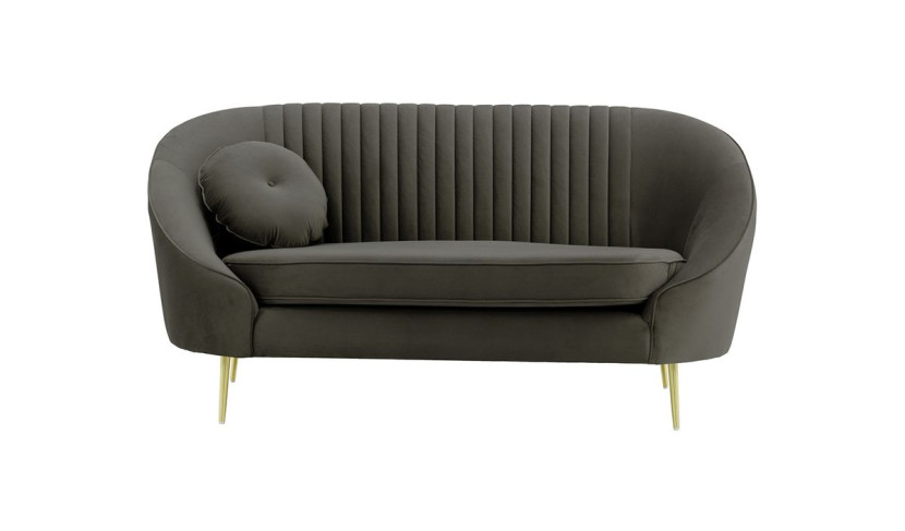 Sofa dwuosobowa Kooper z przeszyciami-Velluto 19 198498
