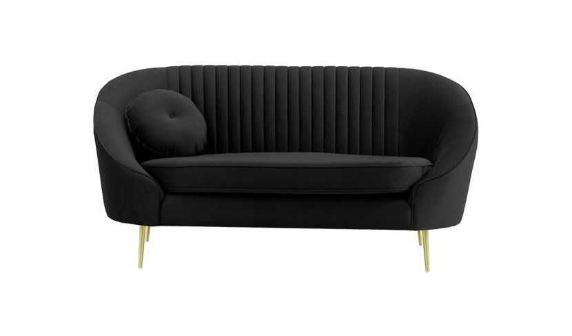 Sofa dwuosobowa Kooper z przeszyciami-Velluto 20 198458