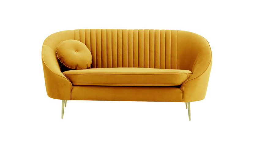 Sofa dwuosobowa Kooper z przeszyciami-Velluto 8 198442