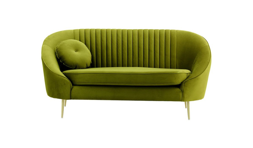 Sofa dwuosobowa Kooper z przeszyciami-Velluto 9 198598