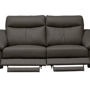 Sofa dwuosobowa Luna 2 z funkcją relaks skóra naturalna brązowa 43174 Sofa dwuosobowa Luna 2 z funkcją relaks skóra naturalna brązowa 43174