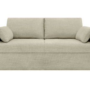 Sofa dwuosobowa Luna rozkładana z pojemnikiem beżowa 1004000 Sofa dwuosobowa Luna rozkładana z pojemnikiem beżowa 1004000