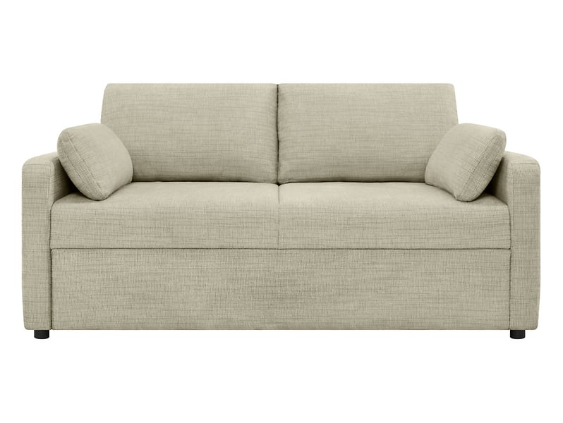 Sofa dwuosobowa Luna rozkładana z pojemnikiem beżowa 1004000