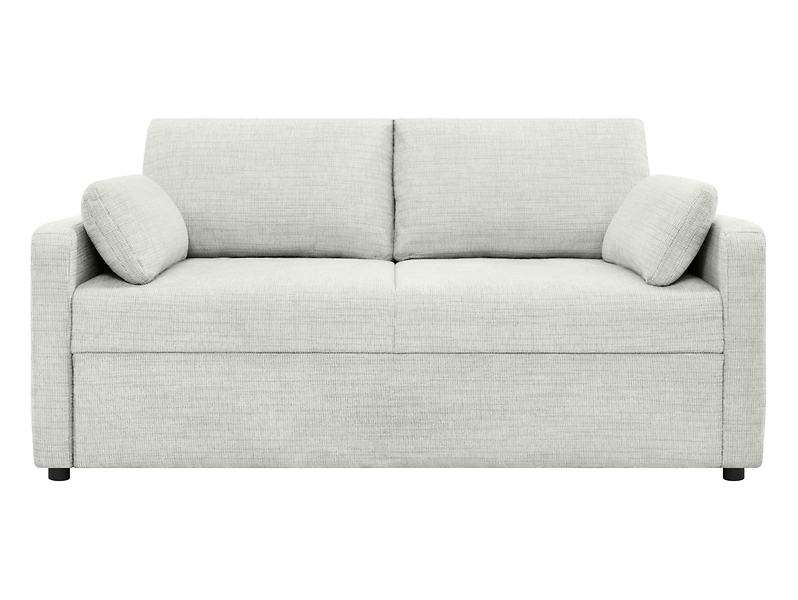Sofa dwuosobowa Luna rozkładana z pojemnikiem beżowa 1003997