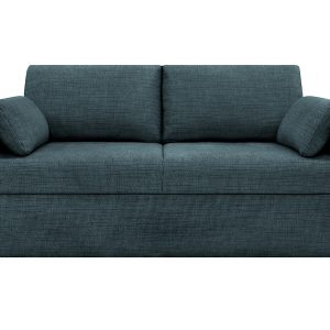 Sofa dwuosobowa Luna rozkładana z pojemnikiem granatowa 1003998 Sofa dwuosobowa Luna rozkładana z pojemnikiem granatowa 1003998