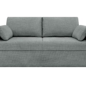 Sofa dwuosobowa Luna rozkładana z pojemnikiem szara 1003999 Sofa dwuosobowa Luna rozkładana z pojemnikiem szara 1003999
