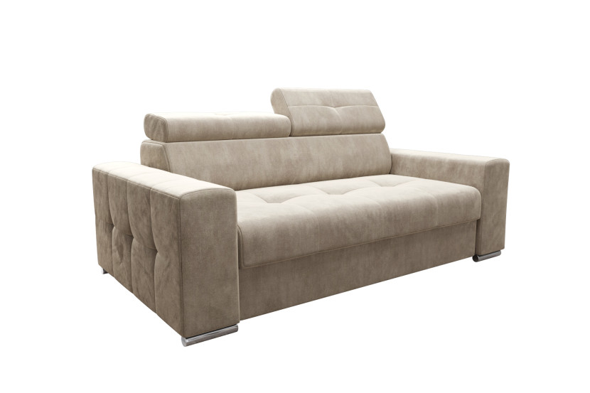 Sofa dwuosobowa Margo II 195 bez funkcji spania regulowane zagłówki tkanina 957849