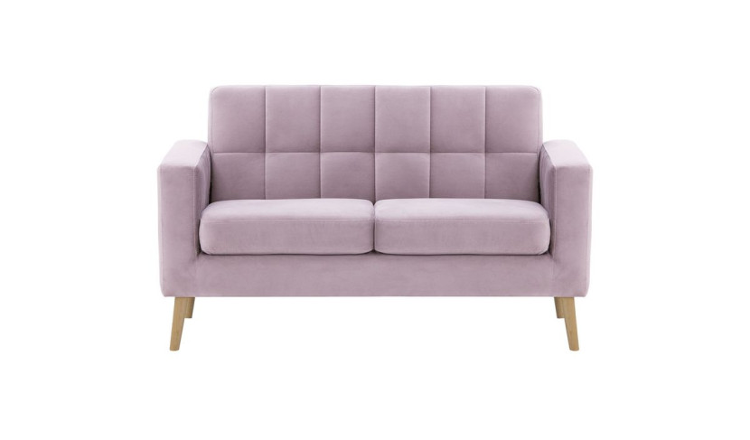 Sofa dwuosobowa Neat-Velluto 14-like oak 401136